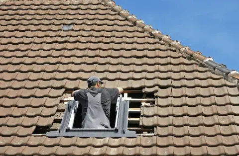 Pose de velux - Tauriac